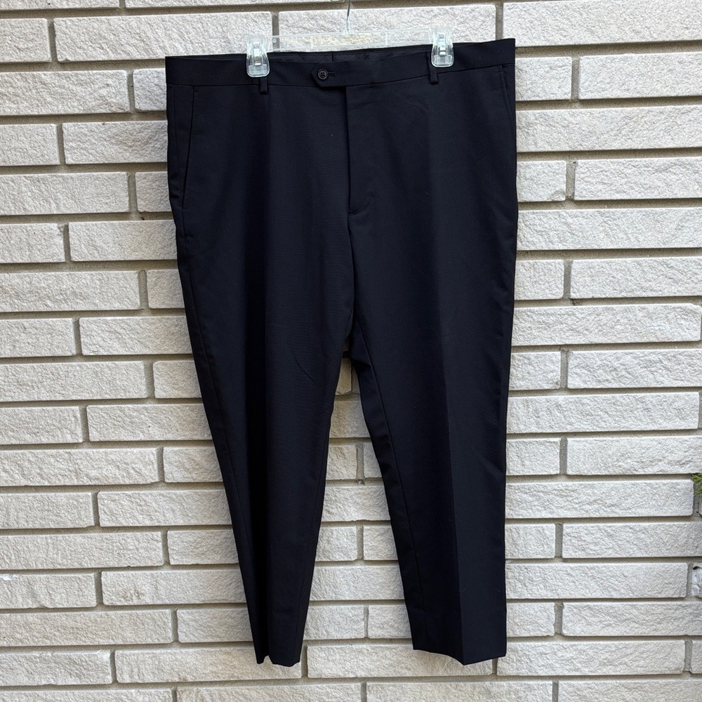 Pronto Uomo Classic Black Dress Pants 40” x 27”